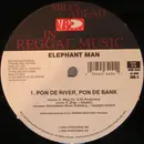 12inch Vinyl Single - Elephant Man - Pon De River, Pon De Bank / All Out