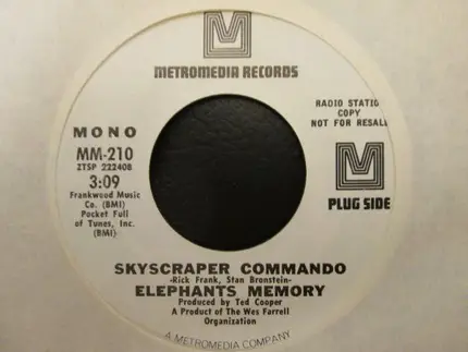 Elephants Memory - Skyscraper Commando