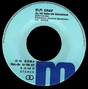 7inch Vinyl Single - Elfi Graf - Schreib Es In Dein Herz