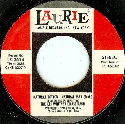 Eli Whitney - Natural Cotton - Natural Man