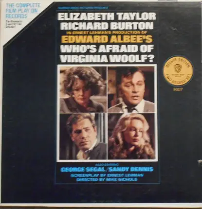Elizabeth Taylor , Richard Burton , George Segal , Sandy Dennis - Who's Afraid Of Virginia Woolf?