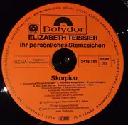 LP - Elizabeth Teissier - Ihr Persönliches Sternzeichen - Skorpion