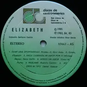 LP - Elizabeth - La Voz Del Amor