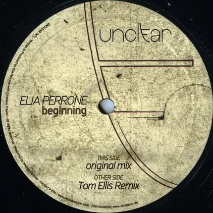 Elia Perrone - BEGINNING