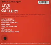CD - Elias Haslanger - Live At The Gallery - Digipak