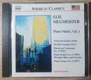 CD - Siegmeister - Piano Music, Vol. 1