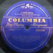 LP - Elisabeth Schwarzkopf , Gerald Moore - A Lieder Recital