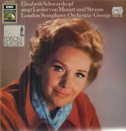 Mozart / Strauss - Elisabeth Schwarzkopf Singt Lieder Von Mozart Und Strauss