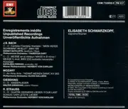 CD - Elisabeth Schwarzkopf - Enregistrements Inédits - Mono