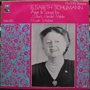 LP - Elisabeth Schumann - Arias & Songs By Bach, Händel, Mahler, Mozart, Schubert - + insert. textured