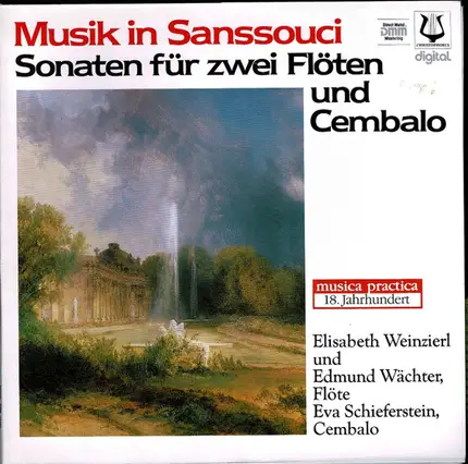 Quantz, Bach - Musik In Sanssouci - Sonaten Für Zwei Flöten Und Cembalo