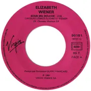 7inch Vinyl Single - Elisabeth Wiener - Sous Ma Douche