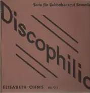 Elisabeth Ohms - Serie für Liebhaber und Sammler: Elisabeth Ohms