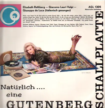 Elisabeth Rethberg - Giacomo Lauri Volpi - Giuseppe de Luca