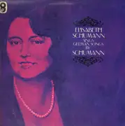 LP - Elisabeth Schumann - sings German Songs by Schumann