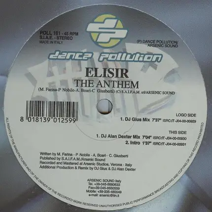 Elisir - The Anthem