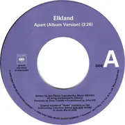 7inch Vinyl Single - Elkland - Apart