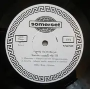LP - Beethoven, Mozart - Sonate Op.111 / Sonate A-Dur Mit Dem Türkischen Marsch - Mono