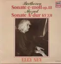 LP - Elly Ney - Beethoven, Mozart,, Sonate c-moll op.111, Sonate A-dur KV 331