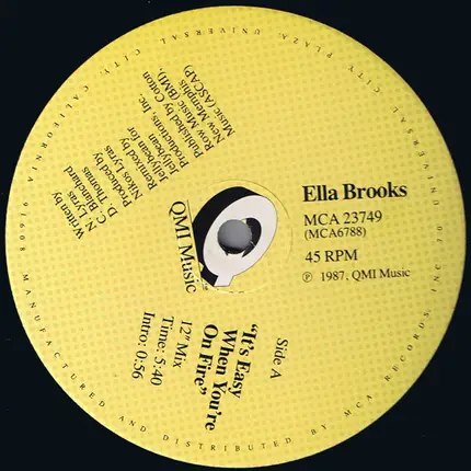 Ella Brooks - It's Easy When You're on Fire