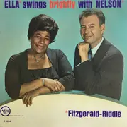 LP - Ella Fitzgerald - Nelson Riddle - Ella Swings Brightly With Nelson - Incl OBI