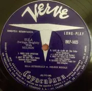 LP - Ella Fitzgerald - Nelson Riddle - Ella Swings Brightly With Nelson - Mono