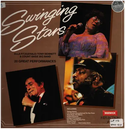 Ella Fitzgerald , Tony Bennett , Count Basie Big Band - Swinging Stars - 20 Great Performances