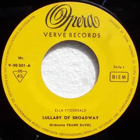 Ella Fitzgerald - Lullaby Of Broadway / Moonlight Serenade