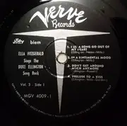 LP - Ella Fitzgerald ,With Duke Ellington And His Orchestra - Ella Fitzgerald Sings The Duke Ellington Song Book Vol. 2