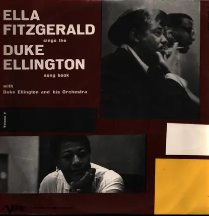 Ella Fitzgerald ,With Duke Ellington And His Orchestra - Sings The Duke Ellington Song Book Vol. 2