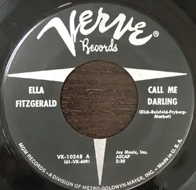 Ella Fitzgerald - Call Me Darling / What Is This Thing Called Love