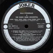 LP - Ella Fitzgerald & Chick Webb And His Orchestra - Ella Fitzgerald & The Chick Webb Orchestra