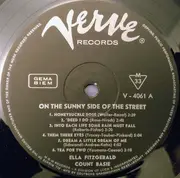 LP - Ella Fitzgerald And Count Basie Orchestra - On The Sunny Side Of The Street