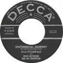 7inch Vinyl Single - Ella Fitzgerald And Eddie Heywood And His Orchestra - Sentimental Journey / Guilty