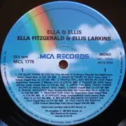 LP - Ella Fitzgerald and Ellis Larkins - Ella & Ellis