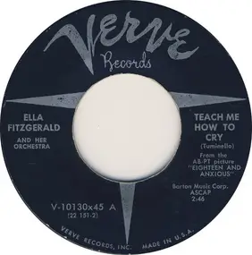 Ella Fitzgerald - Teach Me How To Cry / The Swingin' Shepherd Blues