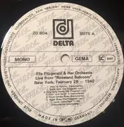 LP - Ella Fitzgerald And Her Famous Orchestra - Jazz Live & Rare Vol. 12 Ella Fitzgerald & Her Orchestra Live From Roseland Ballroom - Still sealed
