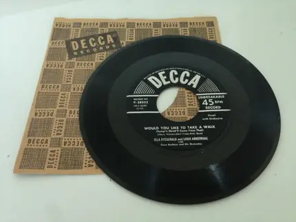 Ella Fitzgerald And Louis Armstrong With Dave Barbour Orchestra - Would You Like To Take A Walk (Sump'n Good'll Come From That)