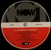LP - Ella Fitzgerald & Billie Holiday - At Newport - Mono