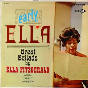 Ella Fitzgerald - Early Ella - Great Ballads By Ella Fitzgerald