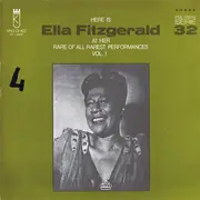 LP - Ella Fitzgerald - Here Is Ella Fitzgerald At Her Rare Of All Rarest Performances Vol. 1