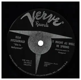 Ella Fitzgerald - It Might As Well Be Spring / Stairway To The Stars