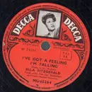 Schellack - Ella Fitzgerald - I've Got A Feeling I'm Falling / When My Sugar Walks Down The Street
