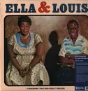 LP - Ella Fitzgerald & Louis Armstrong - Ella and Louis - Blue Solid Vinyl,