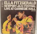 Double LP - Ella Fitzgerald - Newport Jazz Festival, Live At Carnegie Hall - Gatefold
