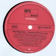 LP - Ella Fitzgerald - Sunshine Of Your Love