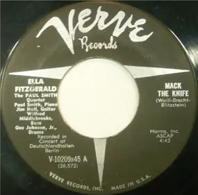 Ella Fitzgerald - Mack The Knife / Lorelei