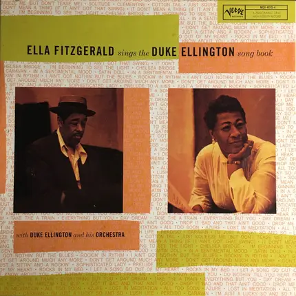 Ella Fitzgerald With Duke Ellington And His Orchestra - Sings The Duke Ellington Song Book