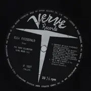 LP - Ella Fitzgerald With Duke Ellington And His Orchestra - Ella Fitzgerald Sings The Duke Ellington Song Book Vol. 4 - Mono + Insert