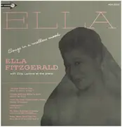 LP - Ella Fitzgerald With Ellis Larkins - Ella - Songs In A Mellow Mood - MONO + INSERT